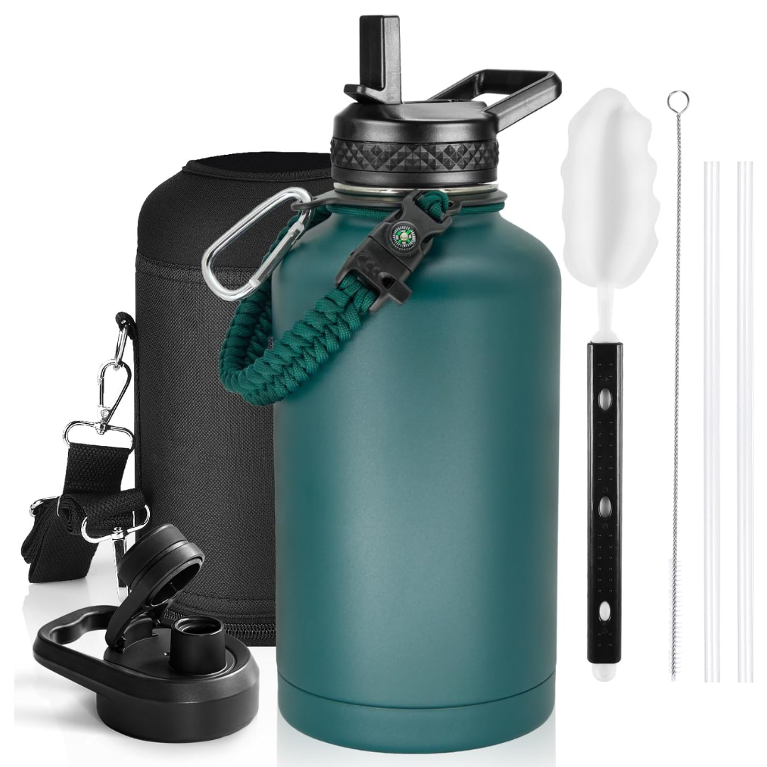 HydraPure – Sustainable Water Bottle with Paracord Handle