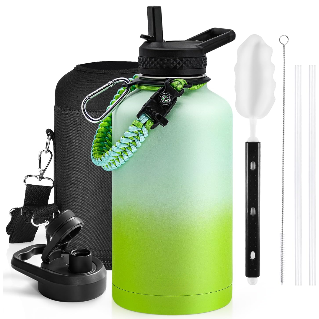 HydraPure – Sustainable Water Bottle with Paracord Handle