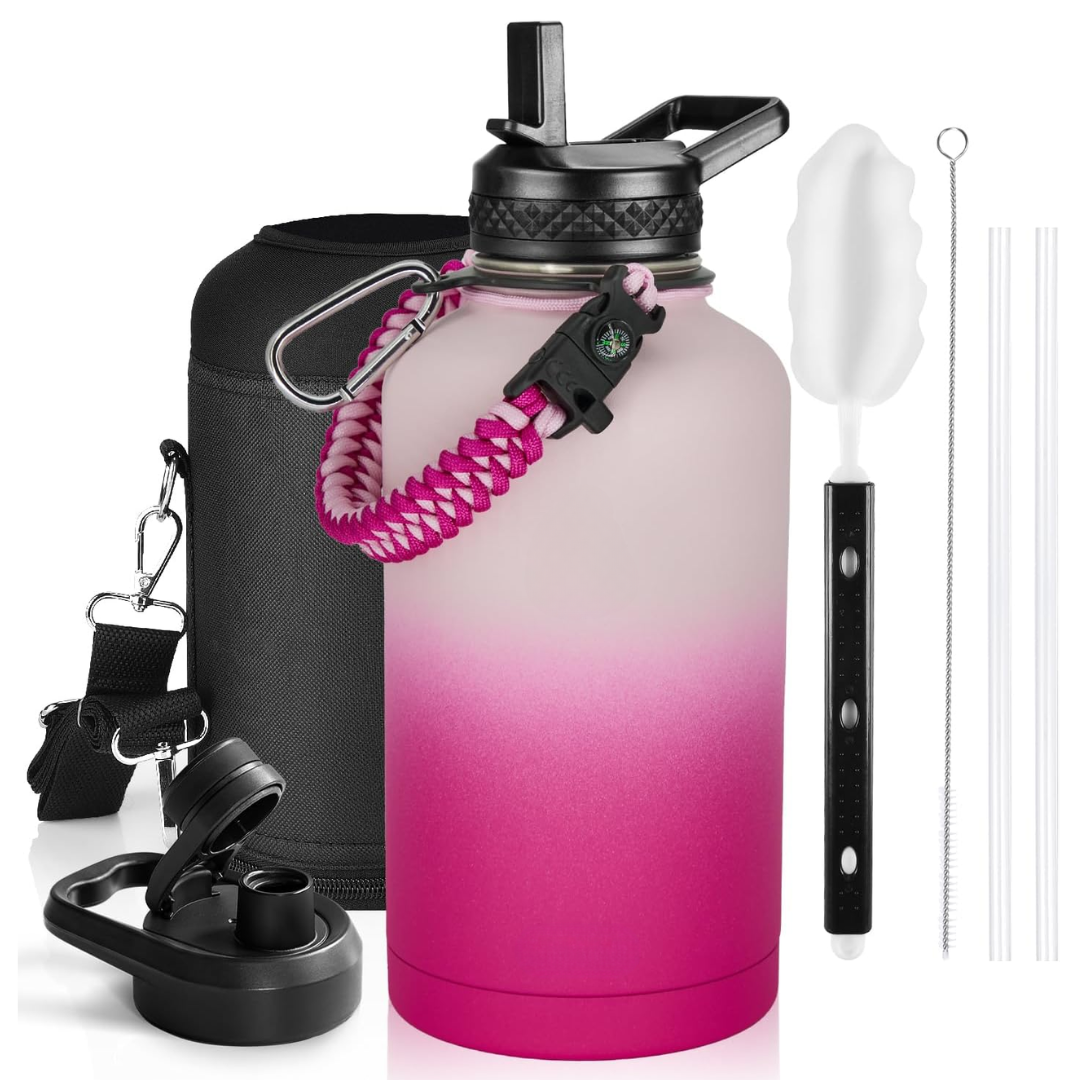 HydraPure – Sustainable Water Bottle with Paracord Handle