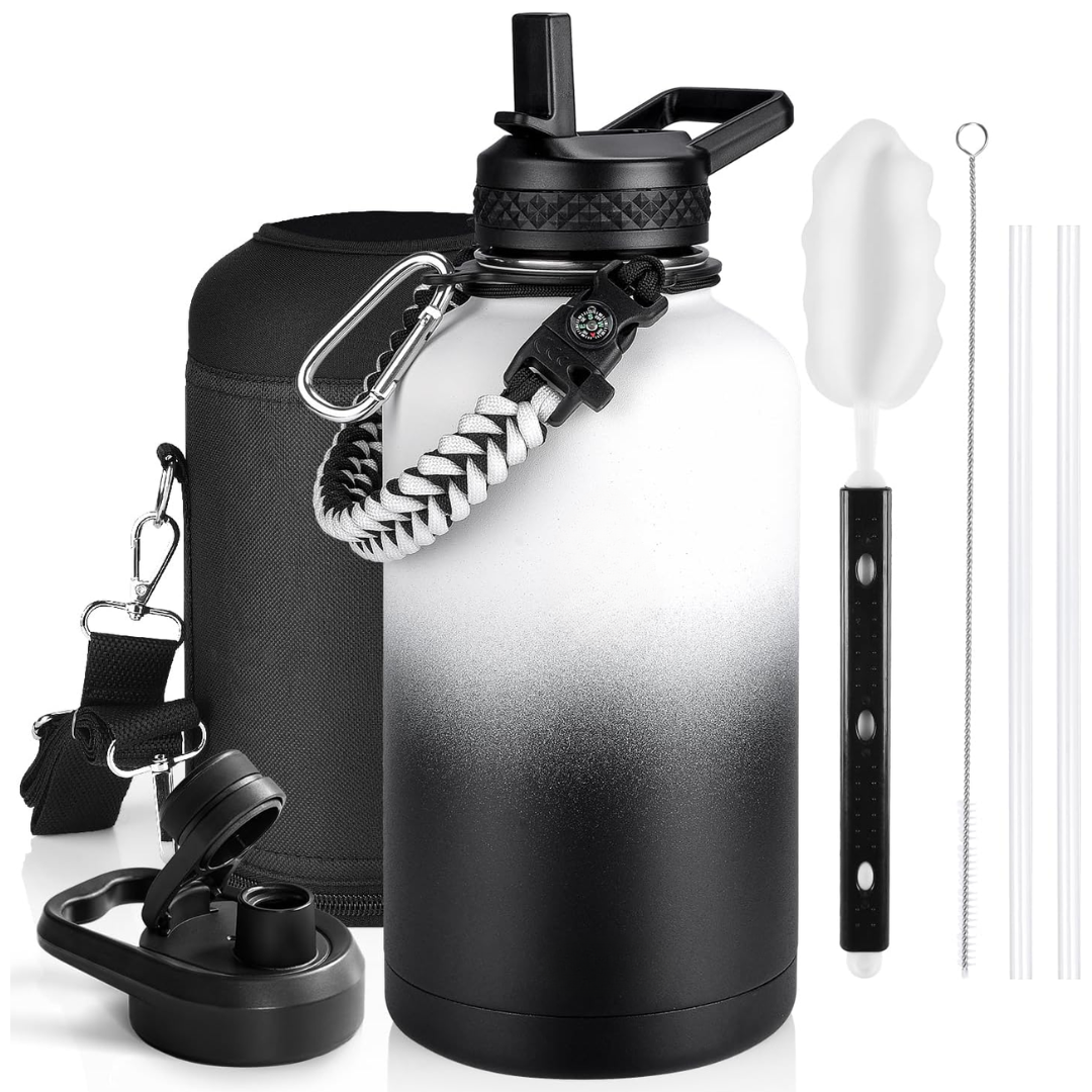 HydraPure – Sustainable Water Bottle with Paracord Handle