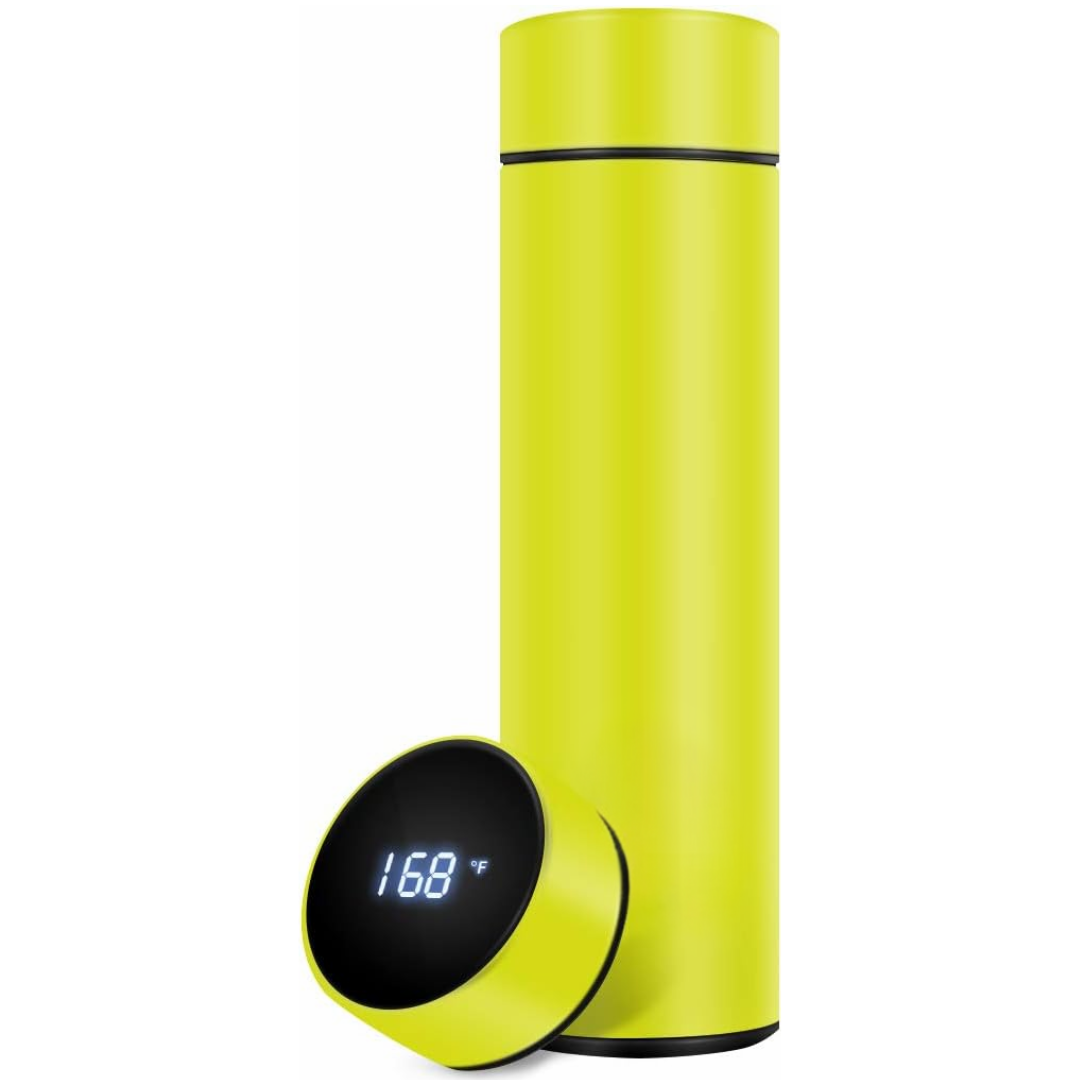 ThermoGlow - Slim Insulated Bottle with LED Display