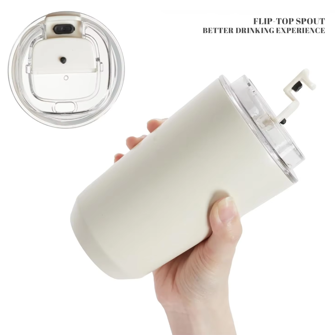PureSip - Insulating RVS Travel Mug with Thermo Function