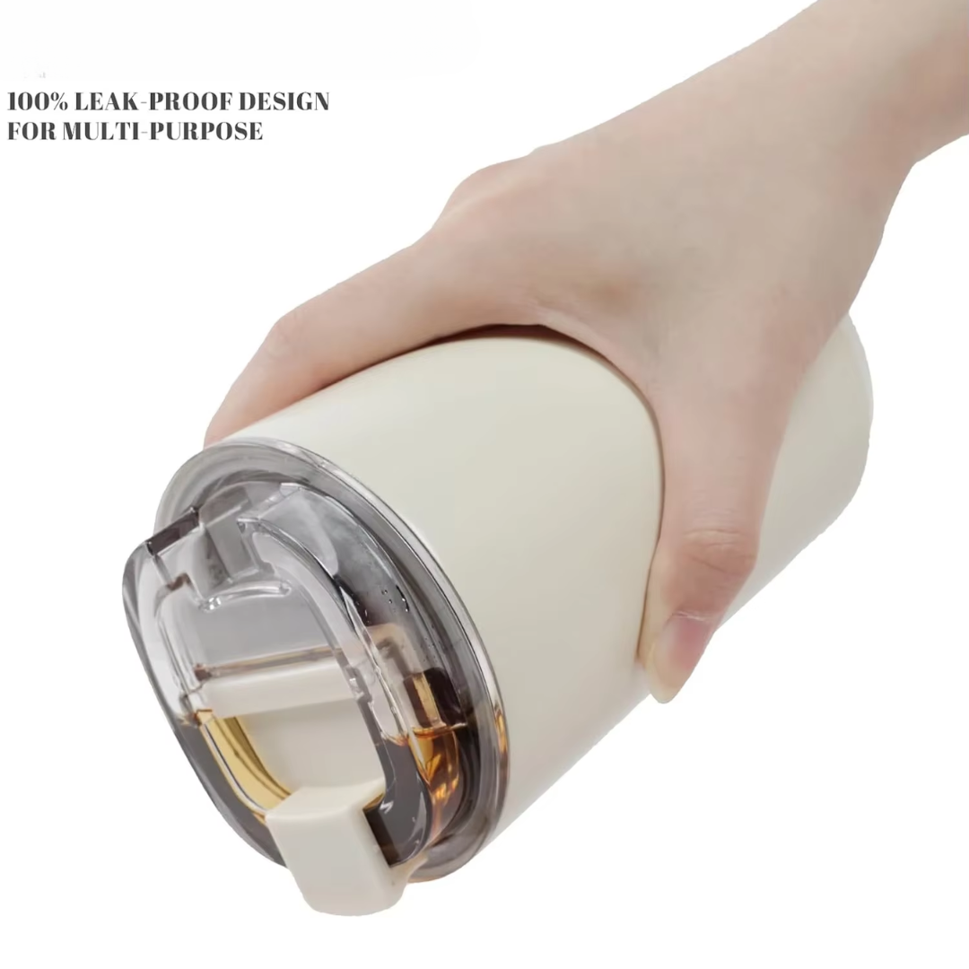 PureSip - Insulating RVS Travel Mug with Thermo Function