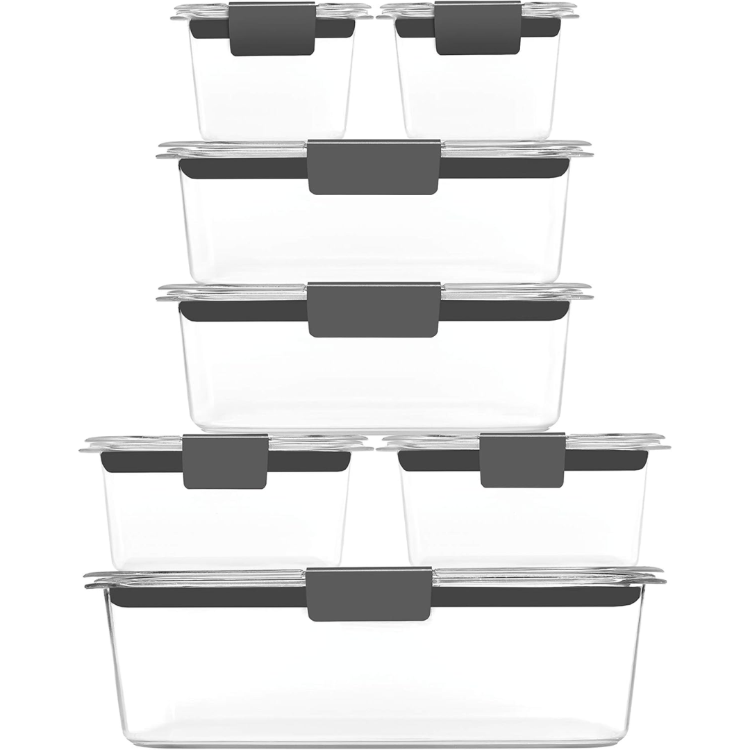 FreshPrep – Durable BPA-Free Meal Prep Container Set (7 Pieces)