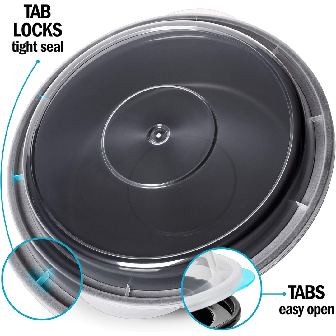 MealPrepPro – Durable Round Plastic Storage Boxes