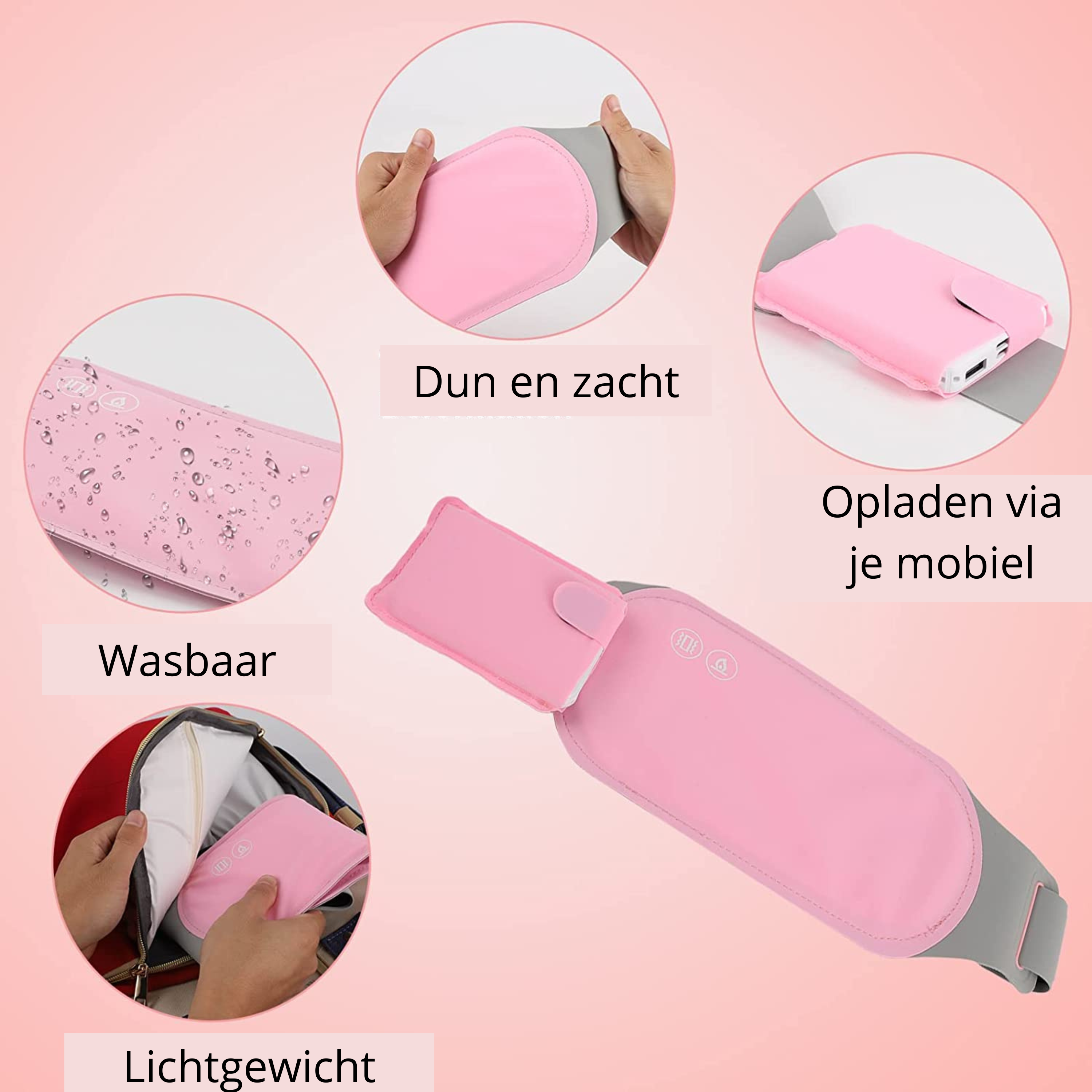 WarmEase - Electric Belly Warmer for Relaxation