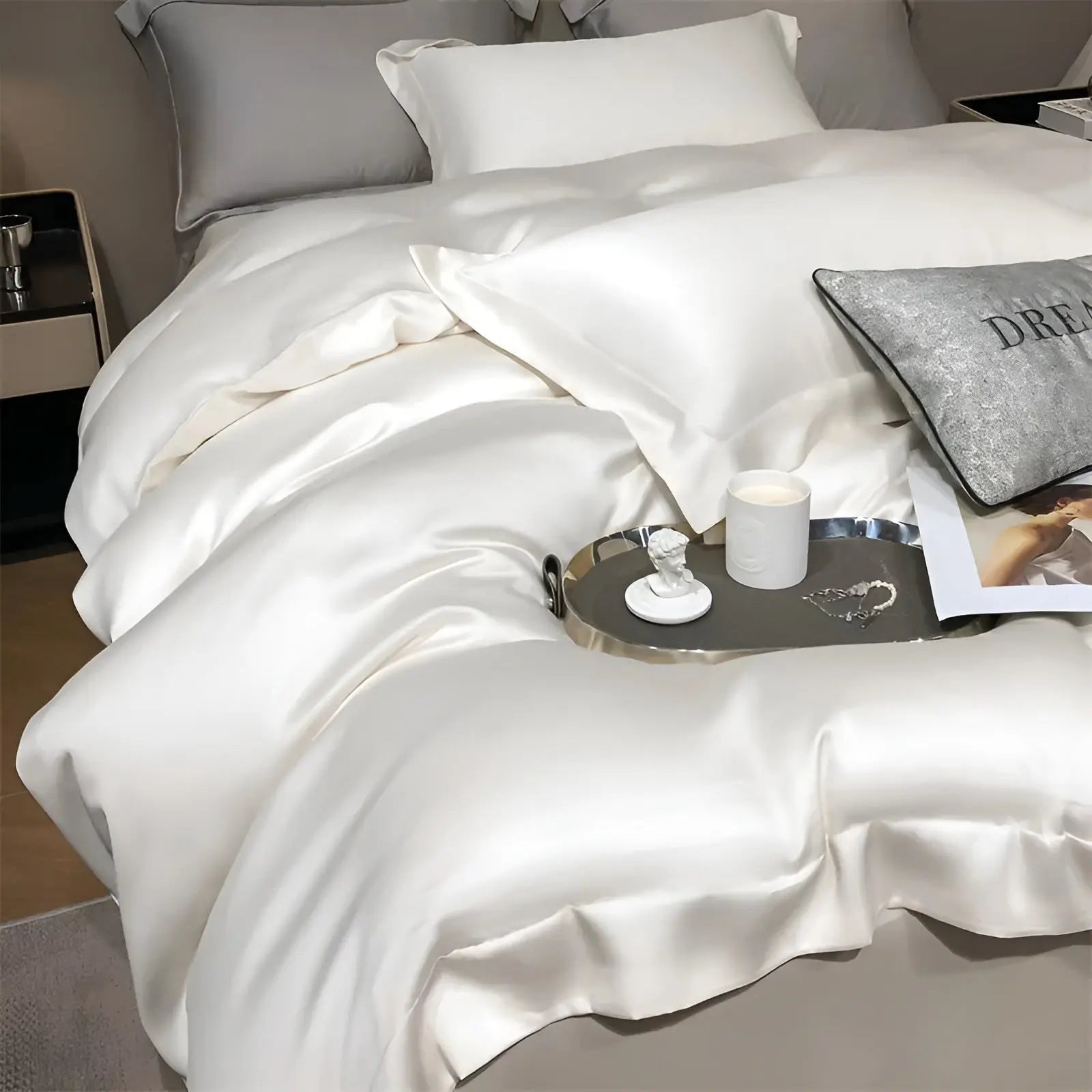 UltraCool bedding - Luxurious Bamboo Bedding: Silky Soft and Temperature Regulating