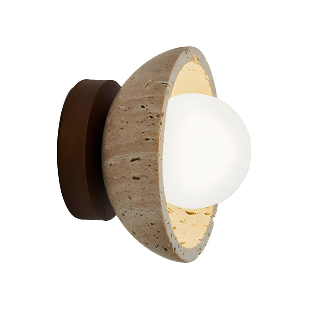 EdgeStone - Stilig Beige Industriell Vägglampa