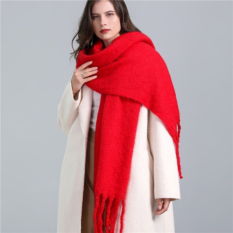 CosyPlaid Scarf – Warm, Trendy Winter Style