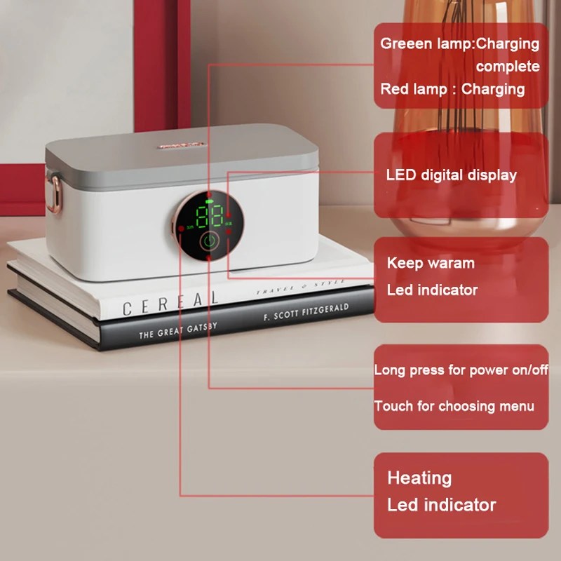 HeatBox – Wireless Lunch Box with Heating Technology