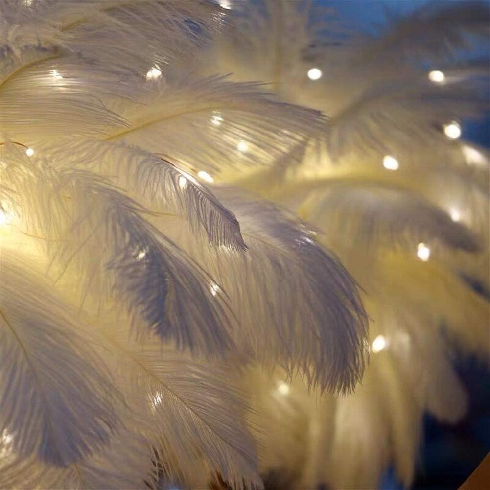OstrichGlow Night Light - Unique Spherical Lamp with Pink Base