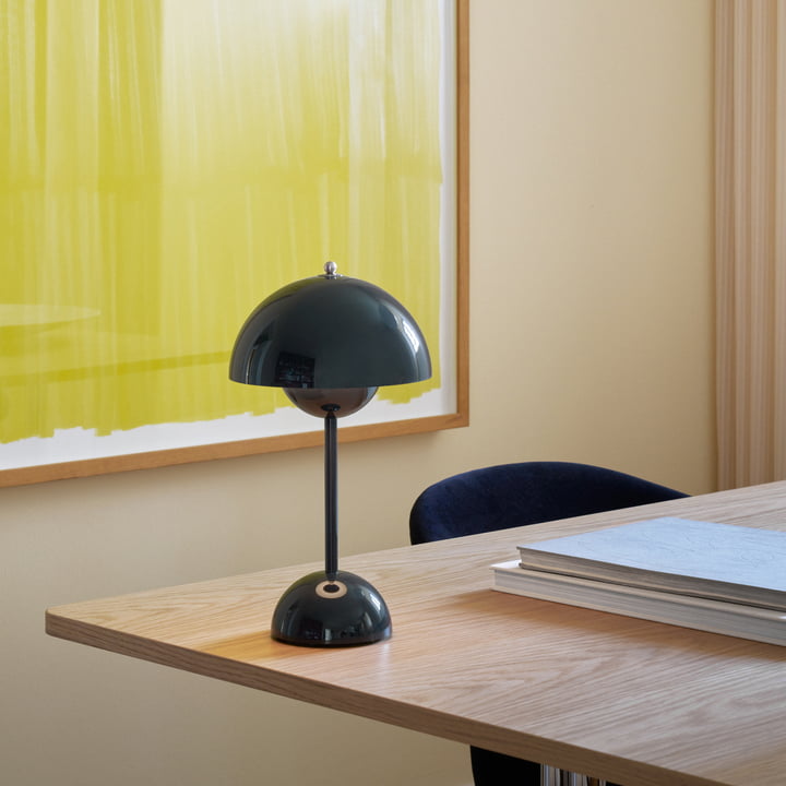 LunarGlow Table Lamp - Dimmable LED Lighting for Every Interior