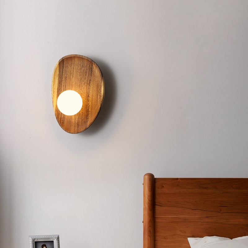 BoisLumi Wall - Natural Wooden Wall Lamp for Atmospheric Lighting