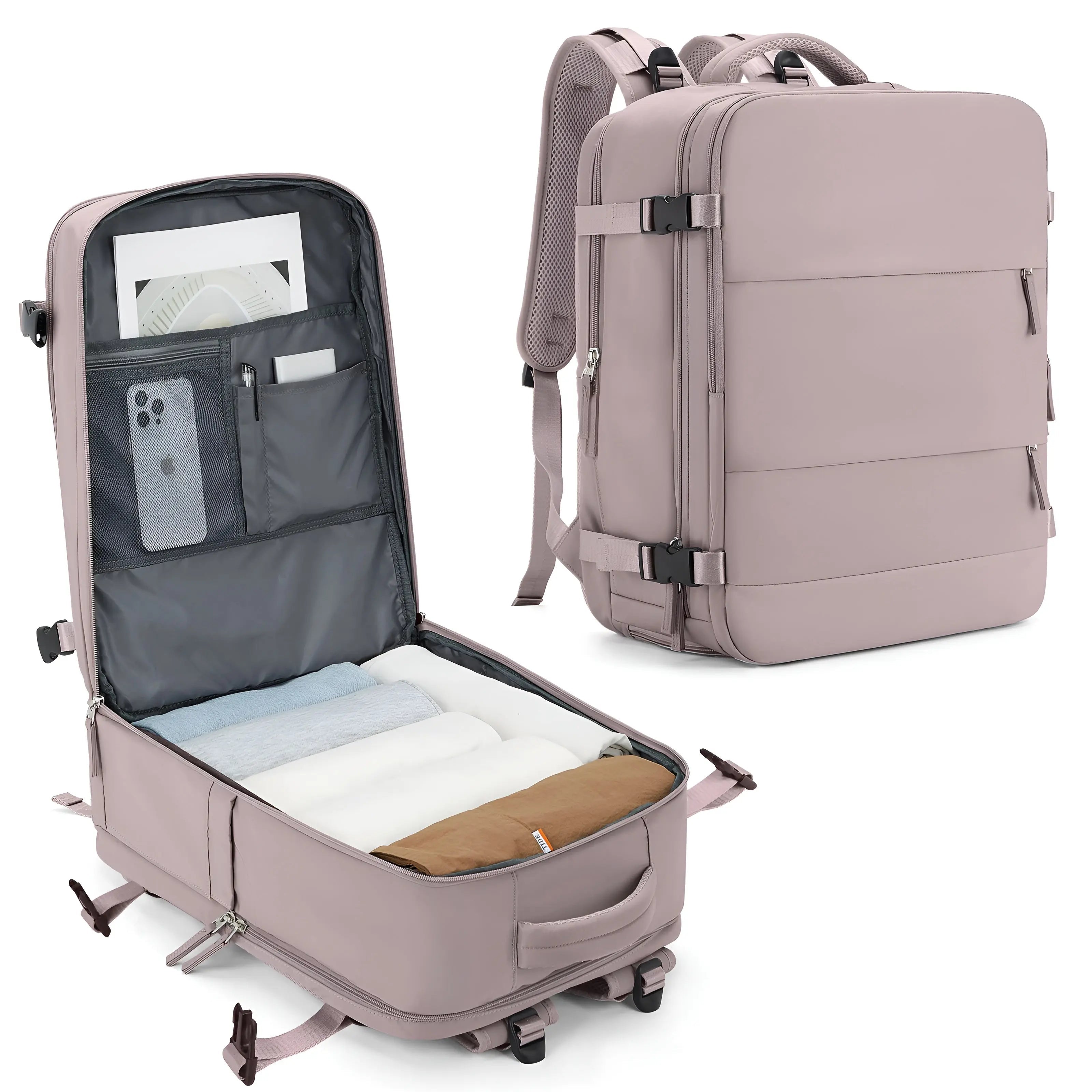 EasyTravel Carry-On Luggage - Stylish and Spacious Carry-On Luggage for Ultimate Travel Comfort and Convenience