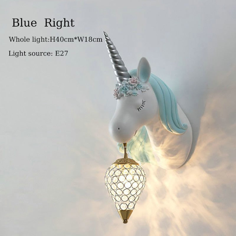 Magical Unicorn Wall Lamp for Kids – Playful & Warm Light