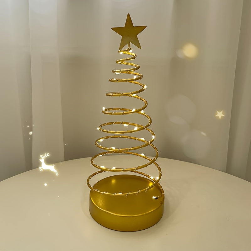 StarGlow – LED Sterboom Table Lamp in Stainless Steel