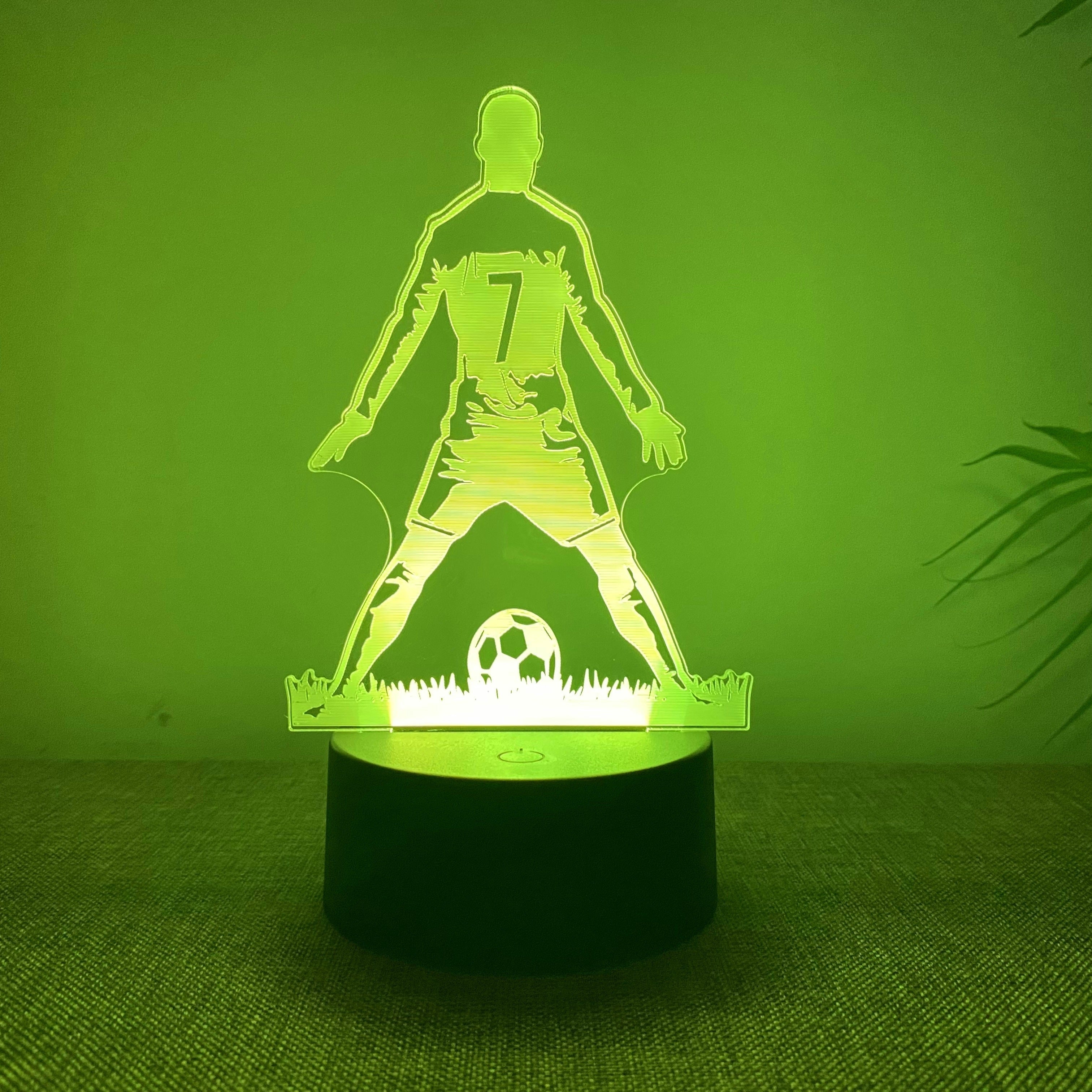 SportGlow – 3D Football Player LED Mood Light with Color Change