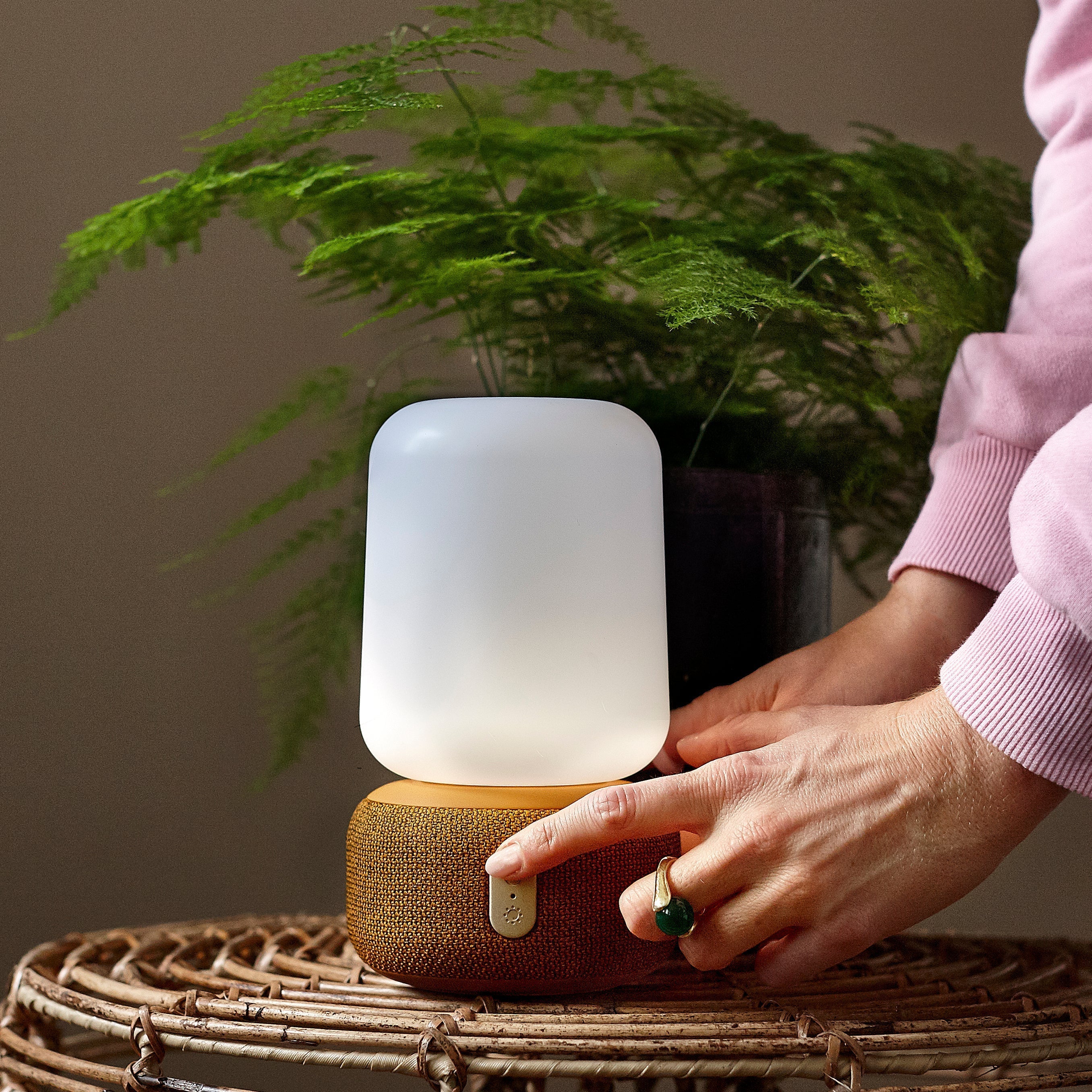 SmartGlow – Smart LED lamp with dimmable sound