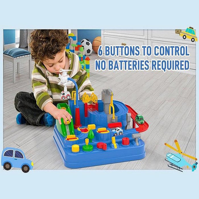 RescueTrack Adventure Set – Educational Preschool Toy