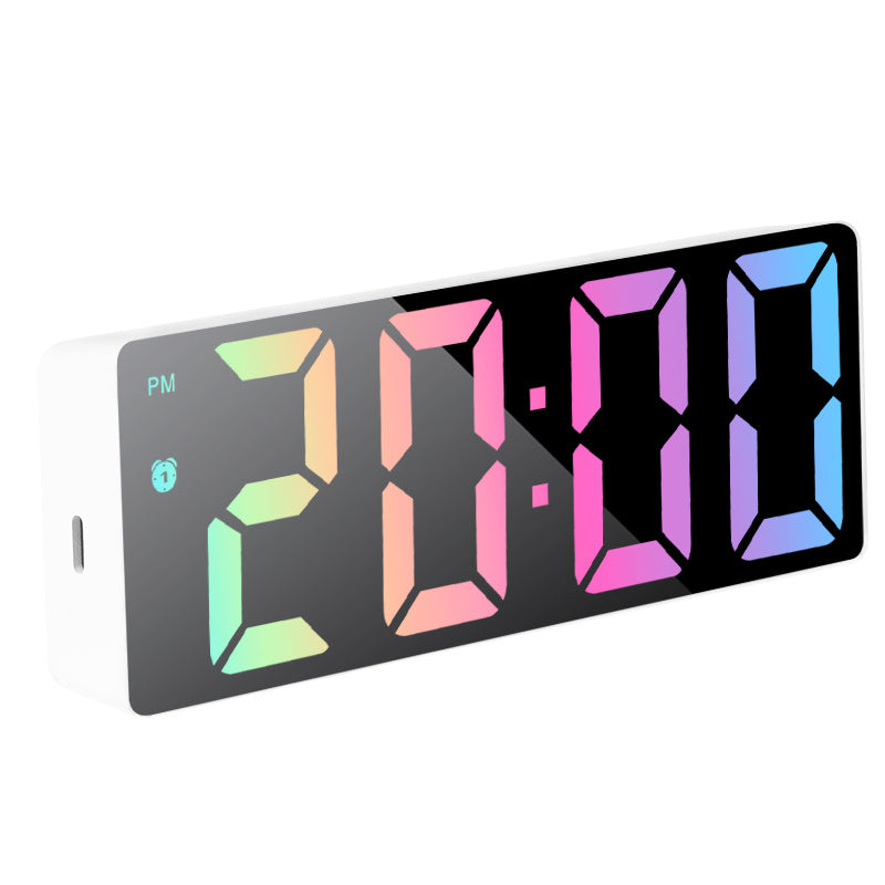 LumiClock – Stylish LED Alarm Clock with Date and Temperature