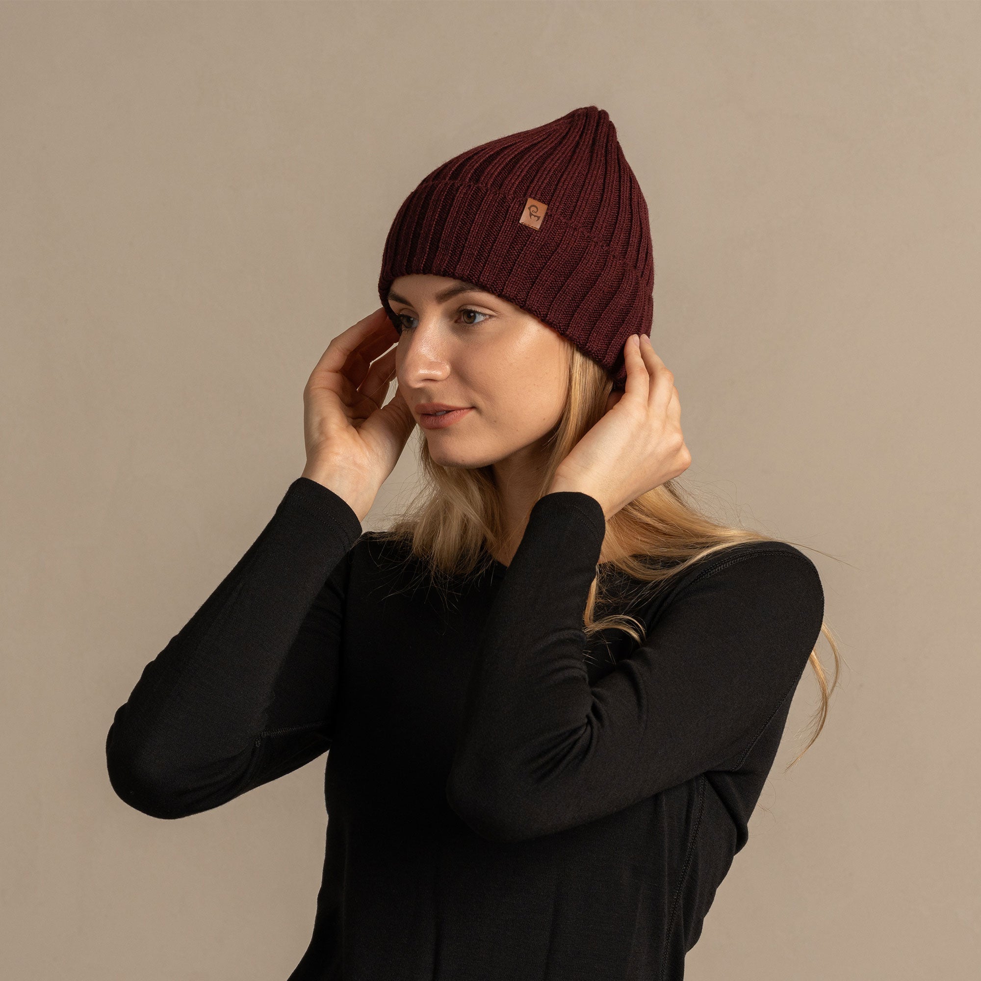 CozyMerino Beanie - Luxurious Merino Wool Beanie for Women