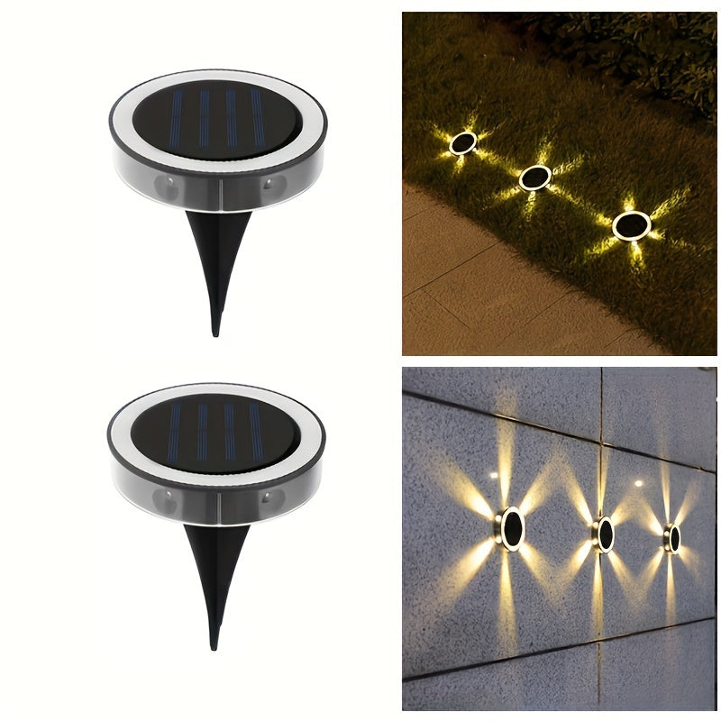 SolarGlow – 6 LED Utomhusbelysning med Solenergi