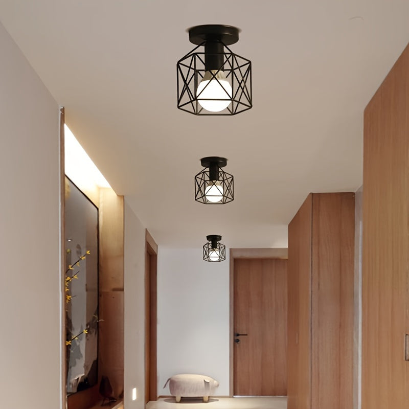 NordicLight - Minimalist Black Ceiling Lamp for Kitchen
