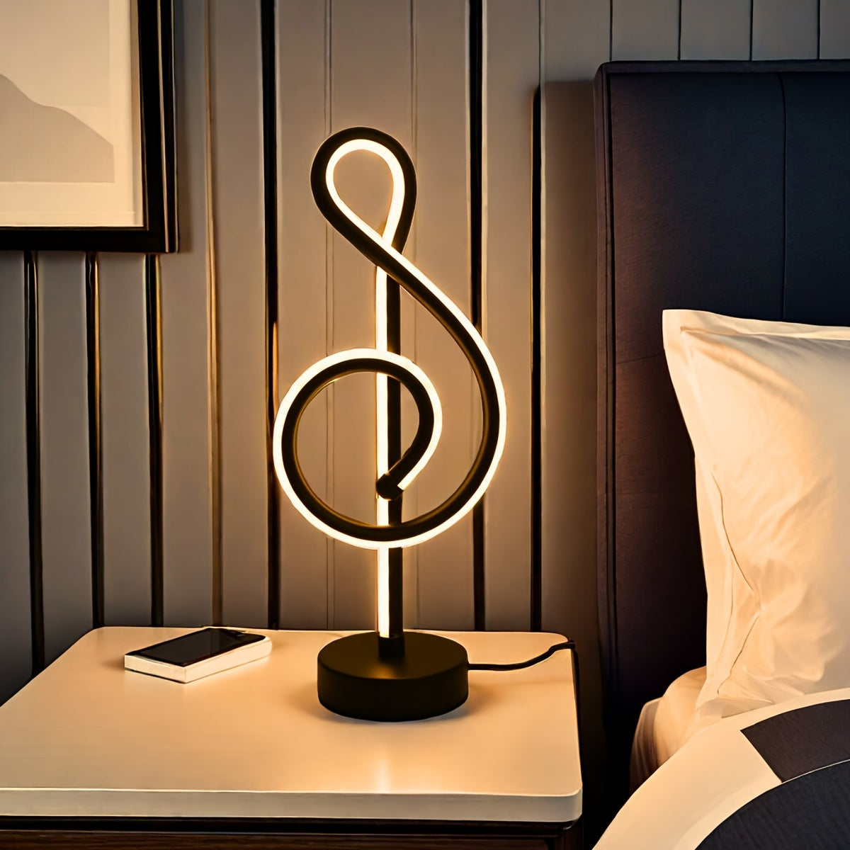 TrebleLight - Innovative LED Table Lamp with Adjustment