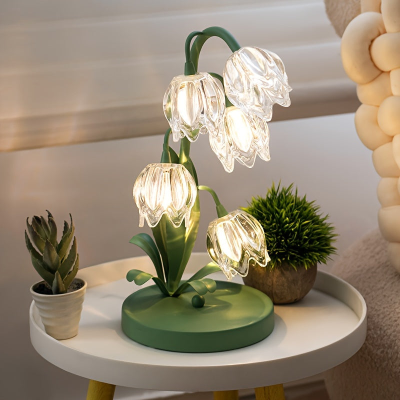 BellBloom - Stylish LED Table Lamp in Flower Shape