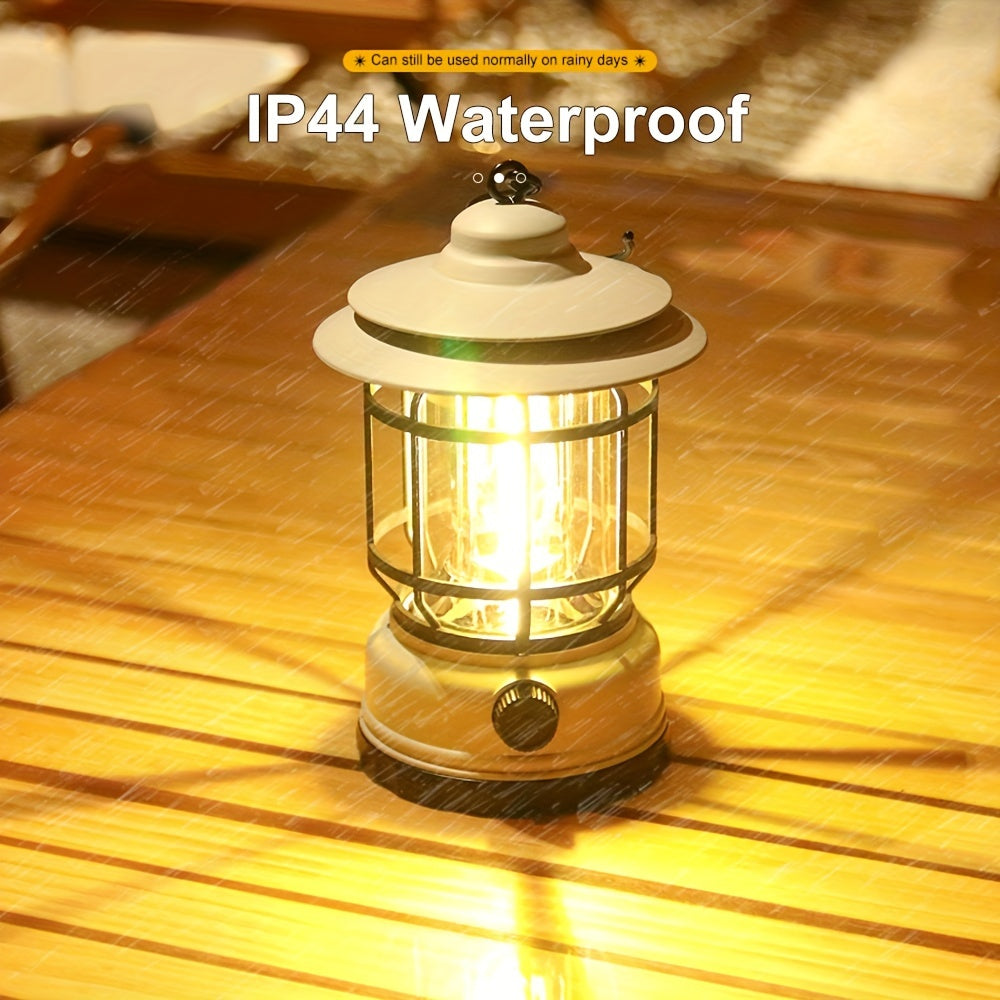 RetroGlow Lampa – Dimbart Uppladdningsbar LED Utomhusbelysning
