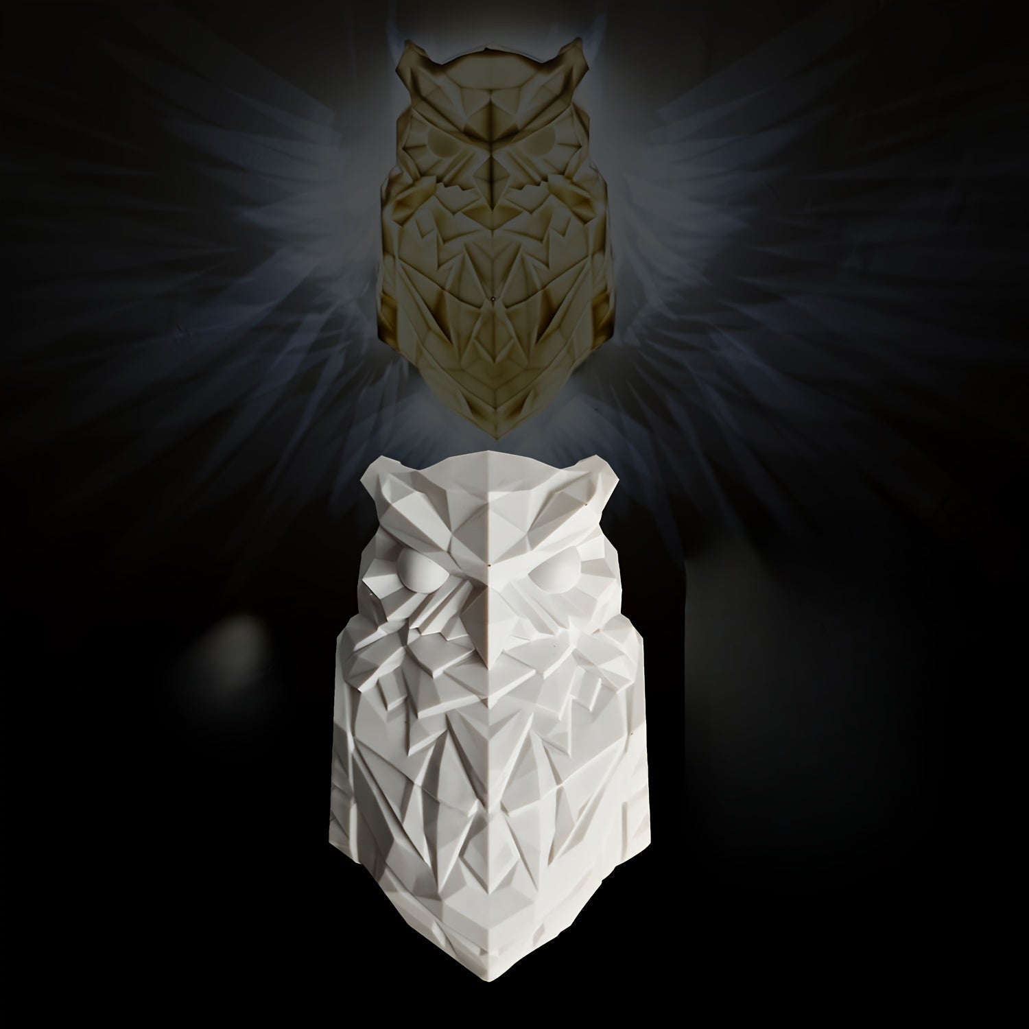UggleLjus Wall Lamp - Geometric LED Wall Decoration