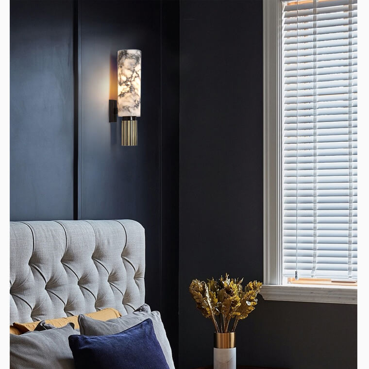 Stylish Marble Lamp - For Luxurious and Atmospheric Interiors