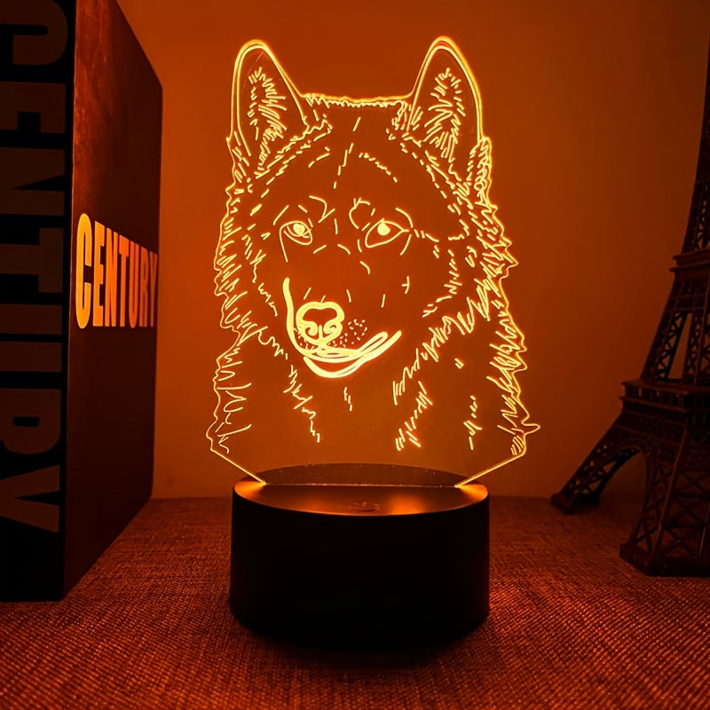 WolfLicht – 3D Mood Light with Touch Function