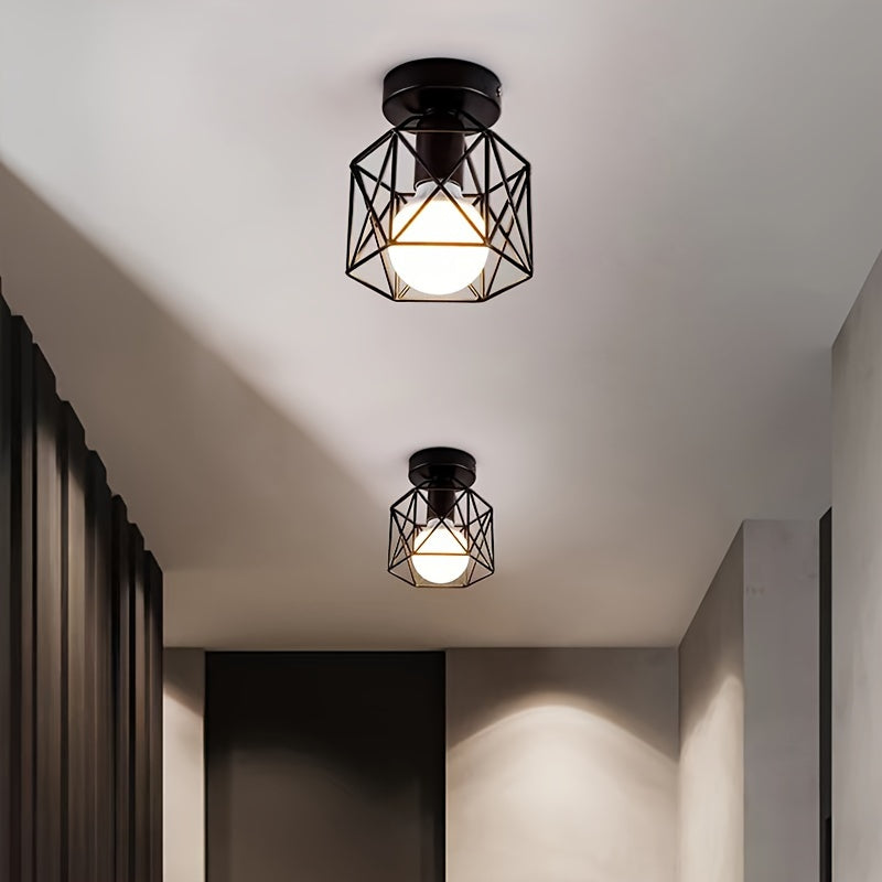 NordicLight - Minimalist Black Ceiling Lamp for Kitchen