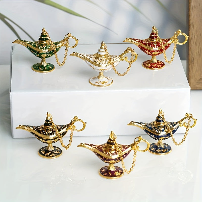 AladdinWish Lamp – Vintage Metal Oil Lighting