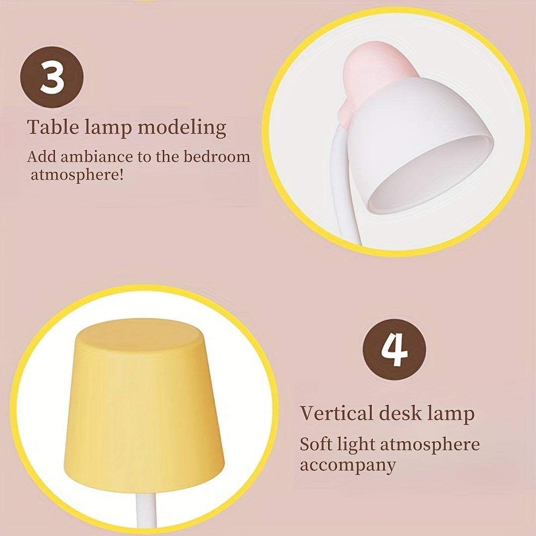 SleepyKitten Lamp - USB Rechargeable LED Night Light
