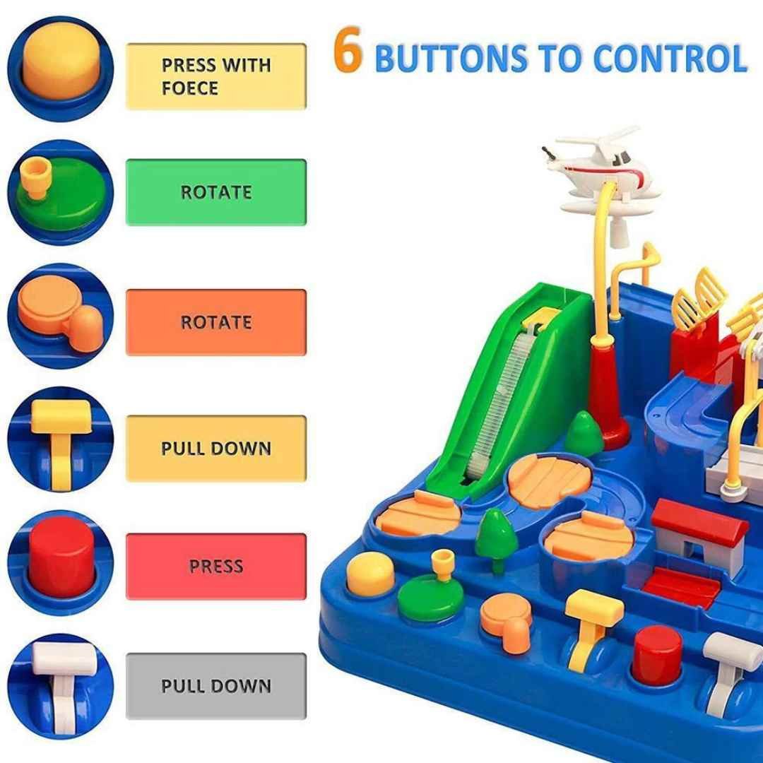 RescueTrack Adventure Set – Educational Preschool Toy