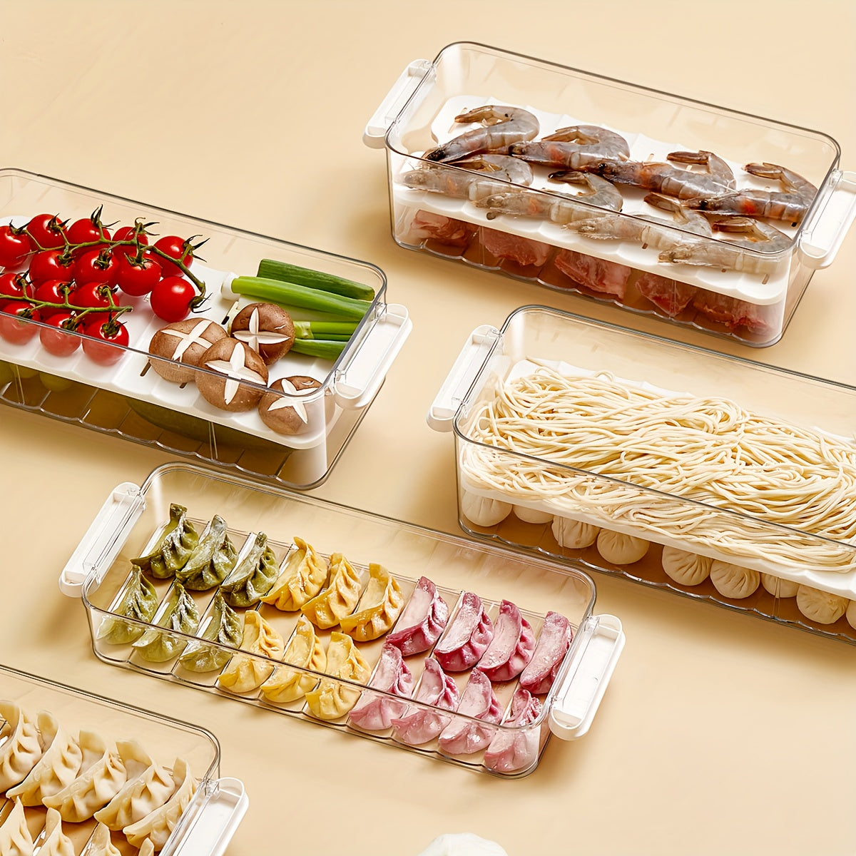 FreshGuard - Elegant Food Safe Refrigerator Organizer