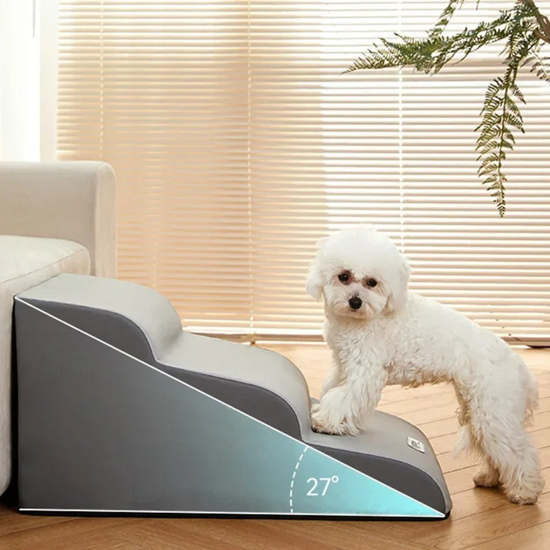 PawAscend – Luxury Pet Ladder with Anti-Slip