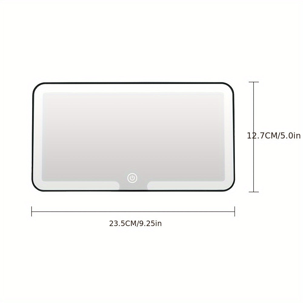 GlowMirror – Adjustable Makeup Mirror with USB Charging