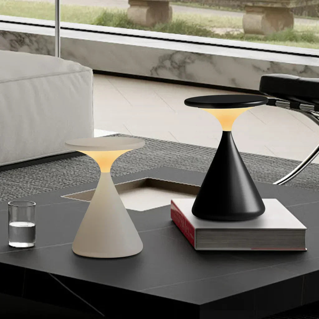 AéroLumi - Stylish Wireless Sabliervorm Lamp