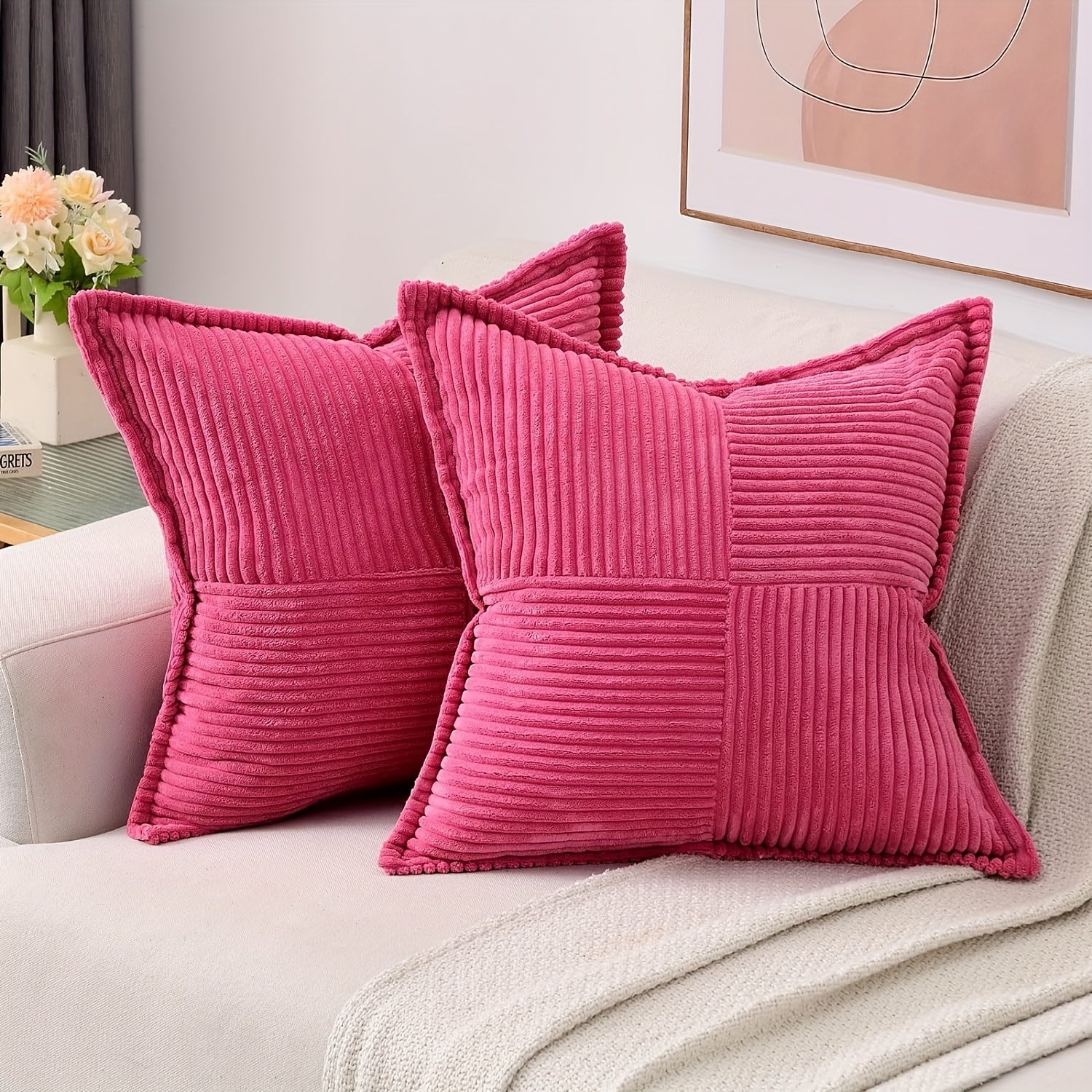 CozyNest Cushion Cover - Elegant Cushion Cover for Sofa and Bedroom