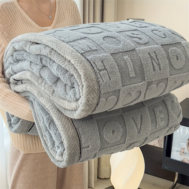 Stylish Coral Fleece Blanket for Ultimate Comfort