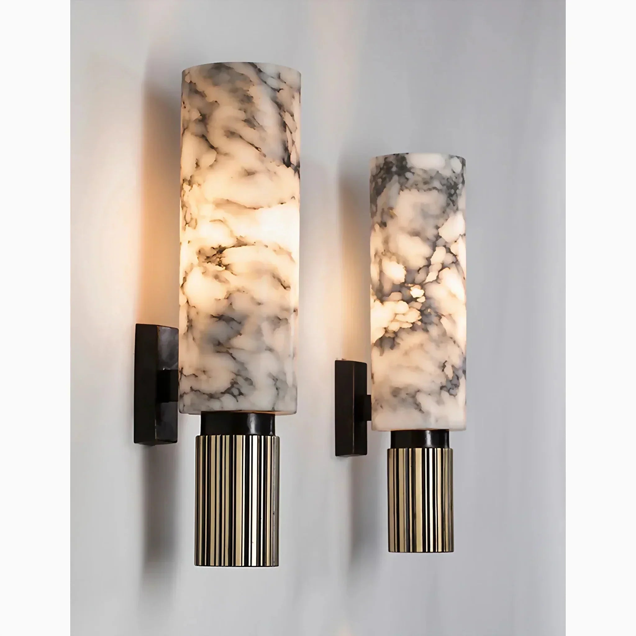 Stylish Marble Lamp - For Luxurious and Atmospheric Interiors