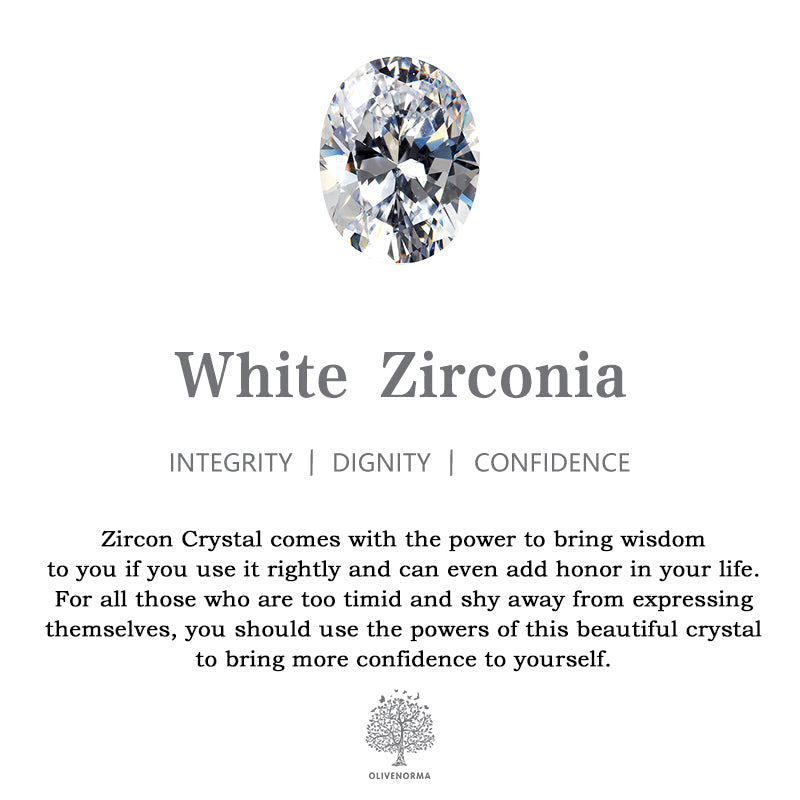 Elegant White Opal & Zirconia Cloverleaf Earrings - Elara Collection