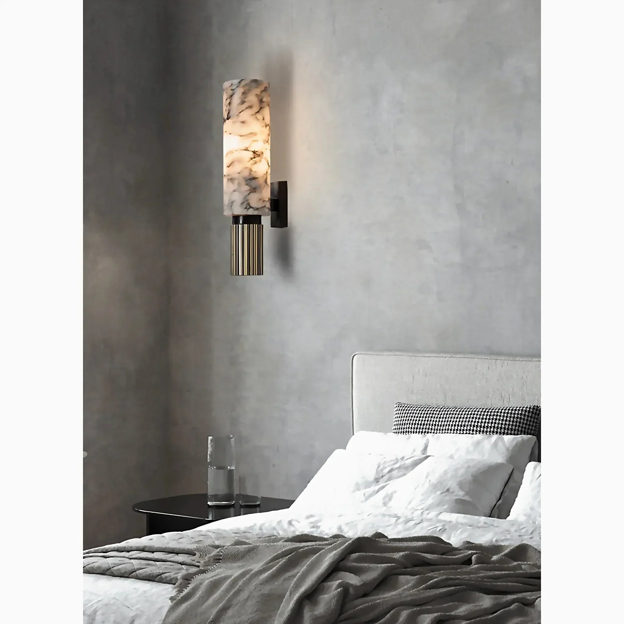 Stylish Marble Lamp - For Luxurious and Atmospheric Interiors