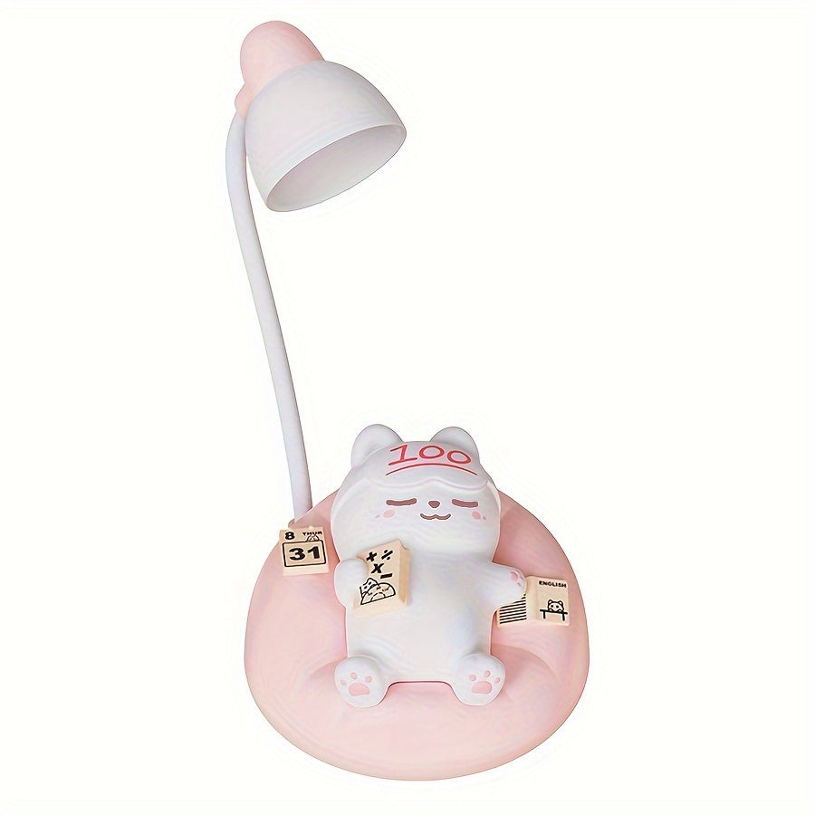 GlowCharge Lamp - Rechargeable LED Night Light with USB