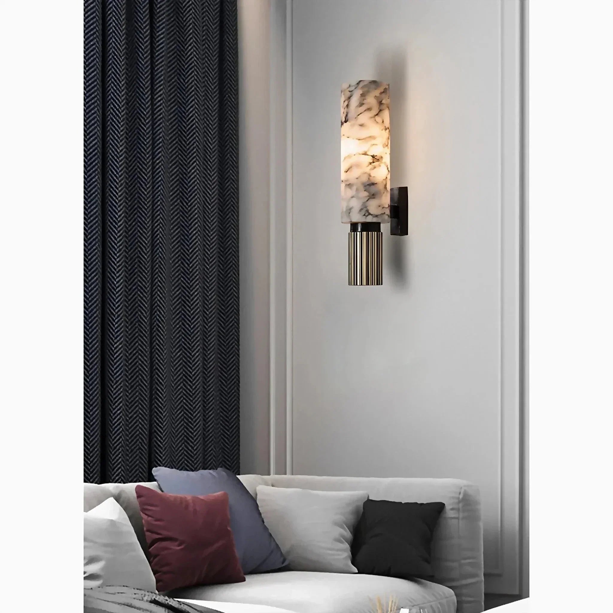 Stylish Marble Lamp - For Luxurious and Atmospheric Interiors