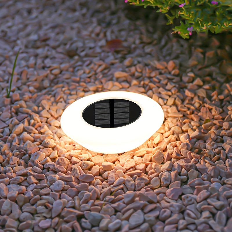SolarLuxe – Set of 4 Waterproof Garden Lights