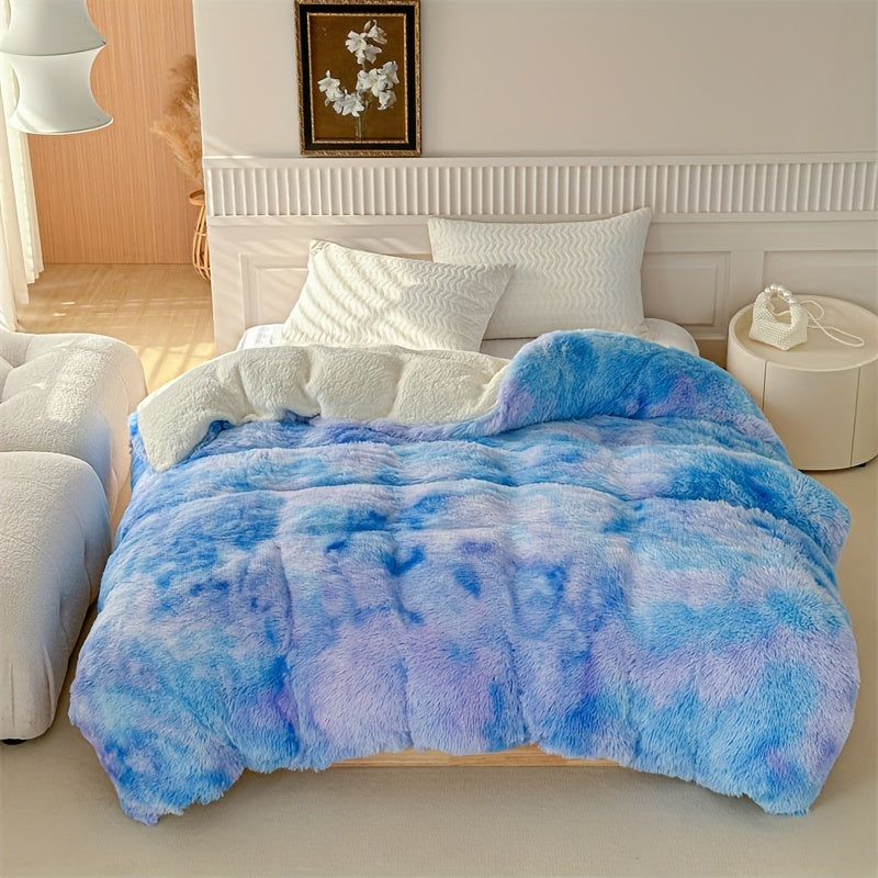 Luxe Thick Lambskin Throw for Warmth and Elegance